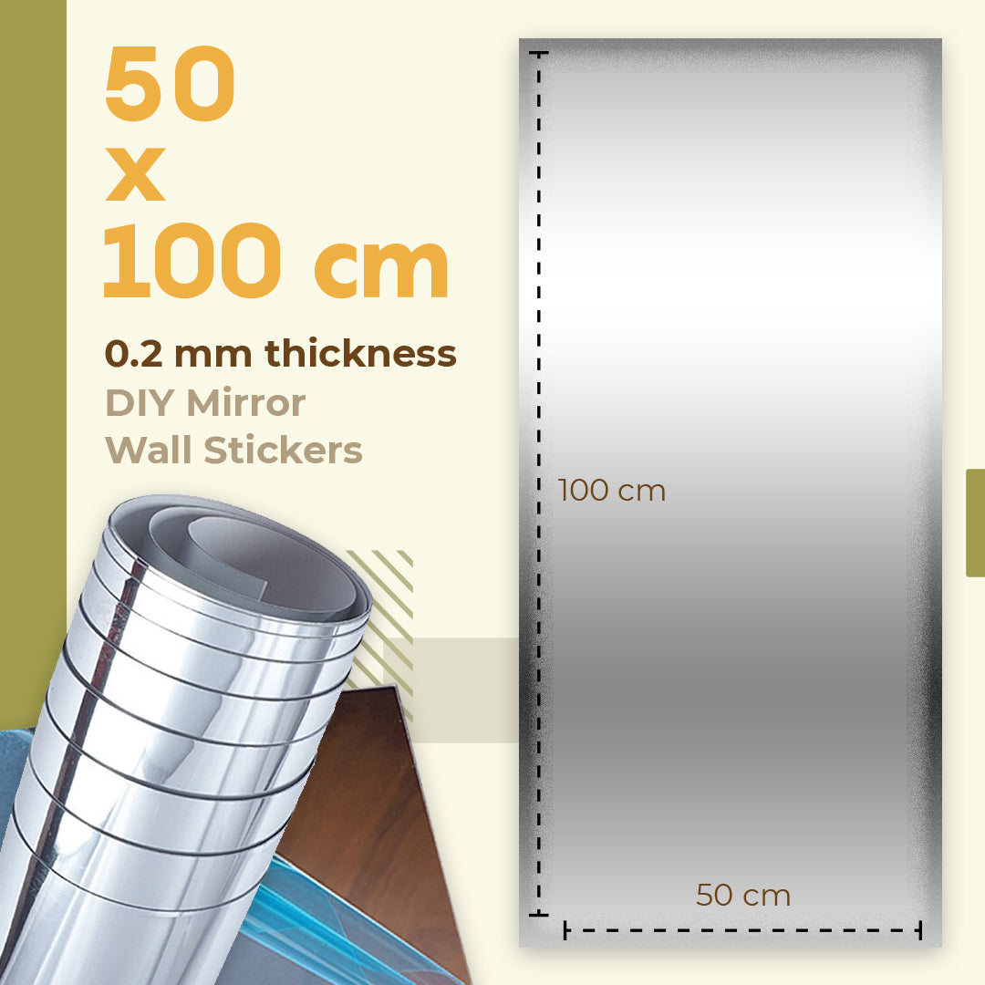 DIY Mirror Wall Stickers