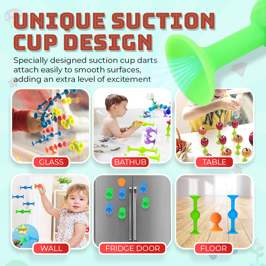Seurico™ Suction Cup Dart Game – Family-Friendly Fun for Any Setting