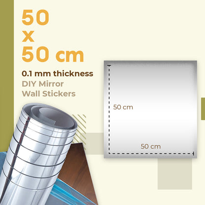 DIY Mirror Wall Stickers