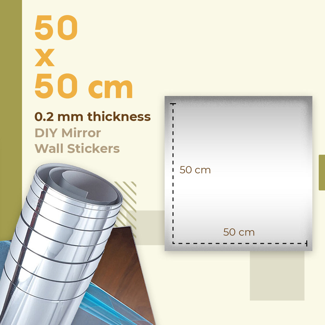 DIY Mirror Wall Stickers