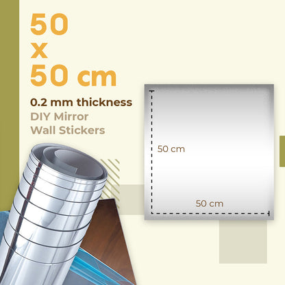 DIY Mirror Wall Stickers