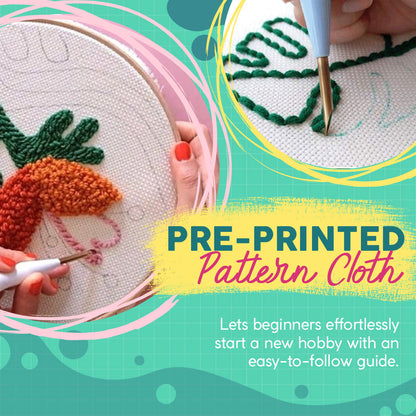 DIY Punch Needle Embroidery Kit