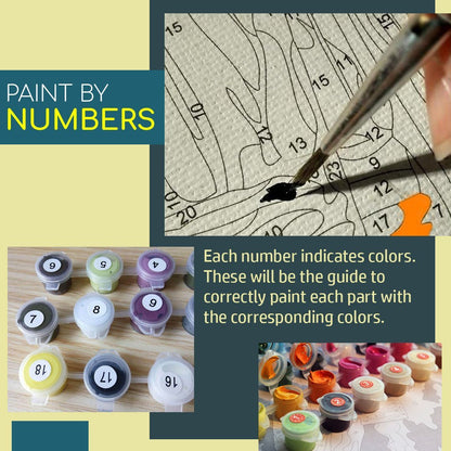 DIY Painting By Numbers Kit