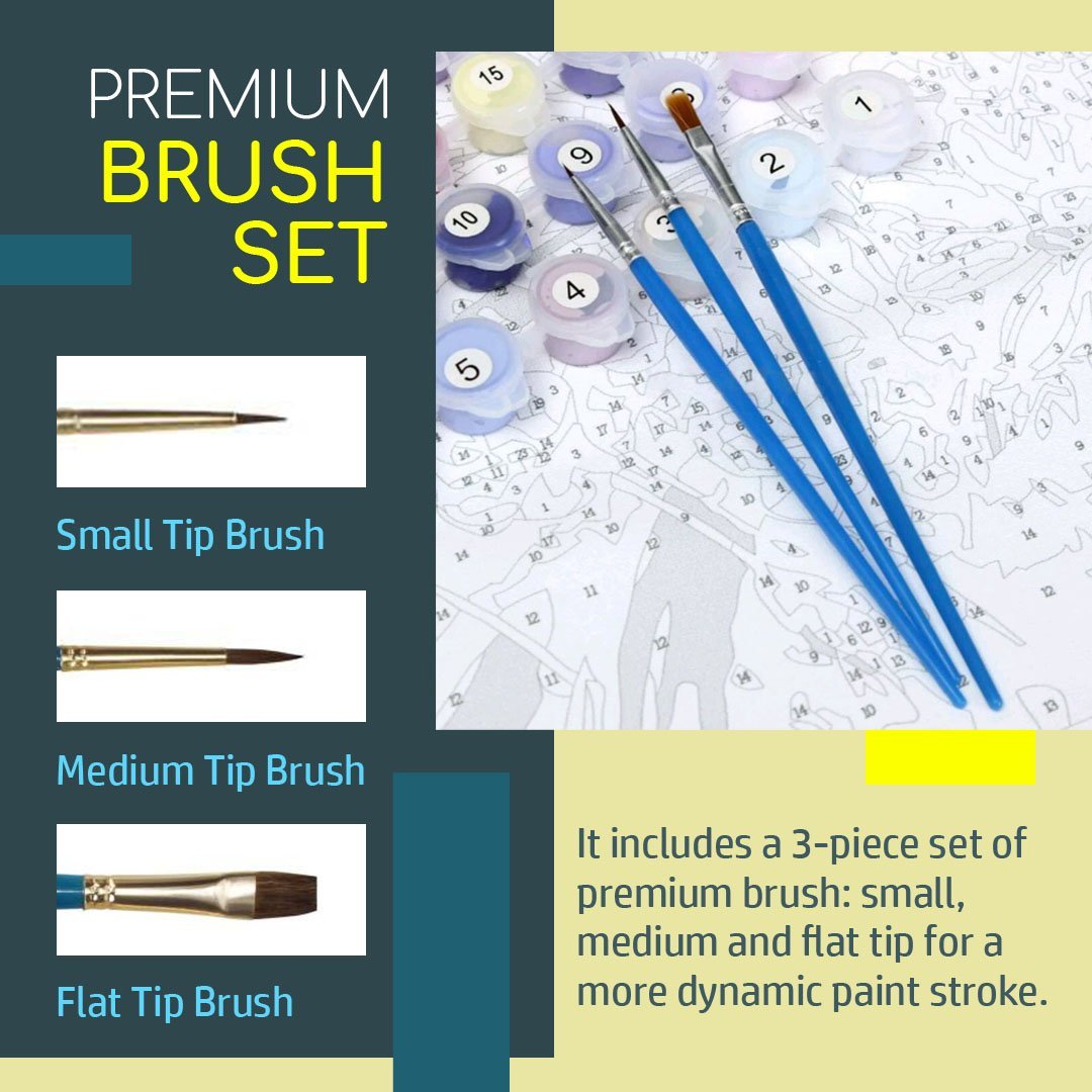 DIY Painting By Numbers Kit
