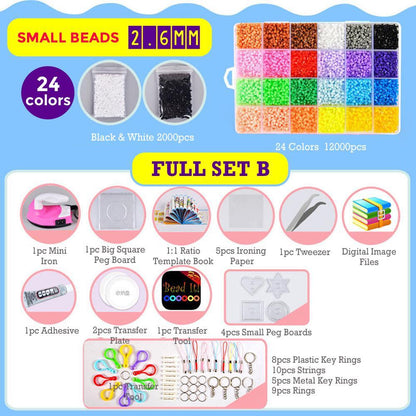 DIY Perler Beads Set