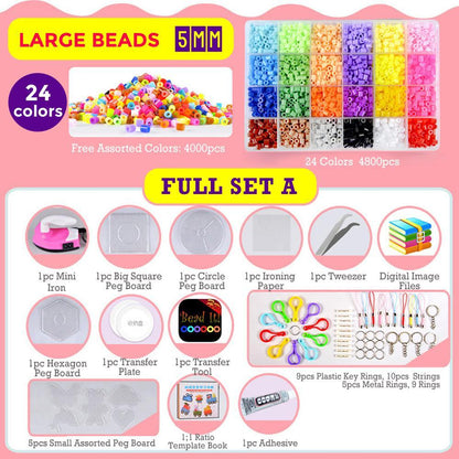 DIY Perler Beads Set