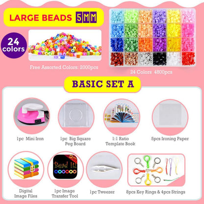 DIY Perler Beads Set