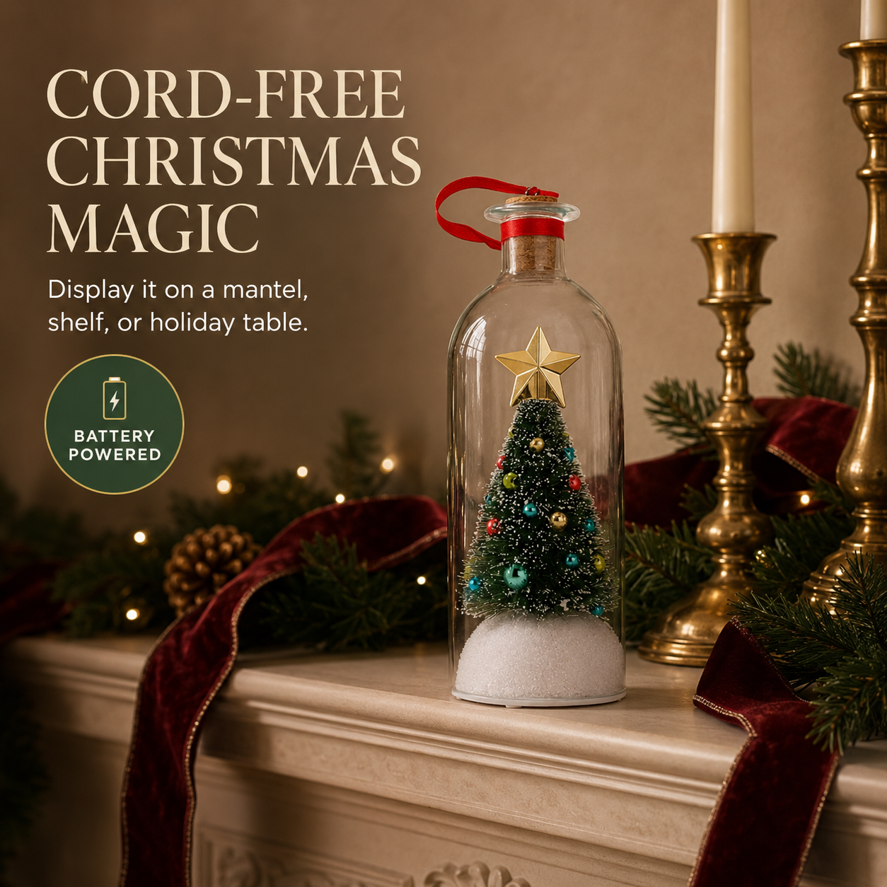 Capture Their Voice Forever ❤️ —Record-a-Message Christmas Tree
