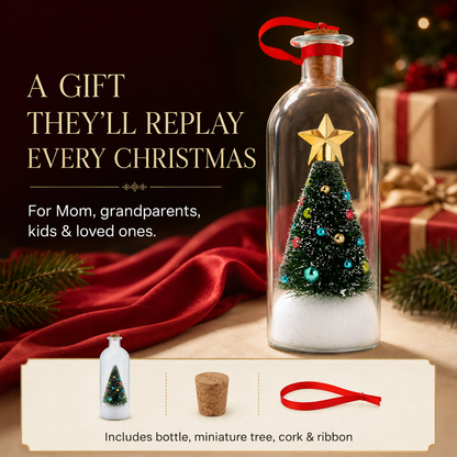 Capture Their Voice Forever ❤️ —Record-a-Message Christmas Tree