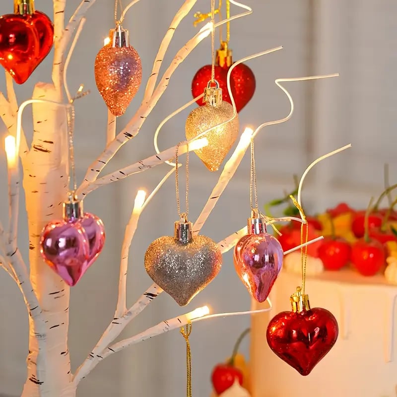 ⏰Last 4 hours Sale: Save 49% - ❤️Romantic Heart-Shaped Birch Tree Lamp