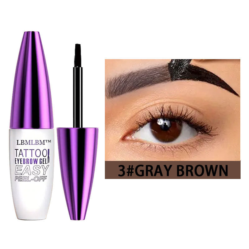 Easy Peel-Off Eyebrow Gel- Waterproof & Sweatproof