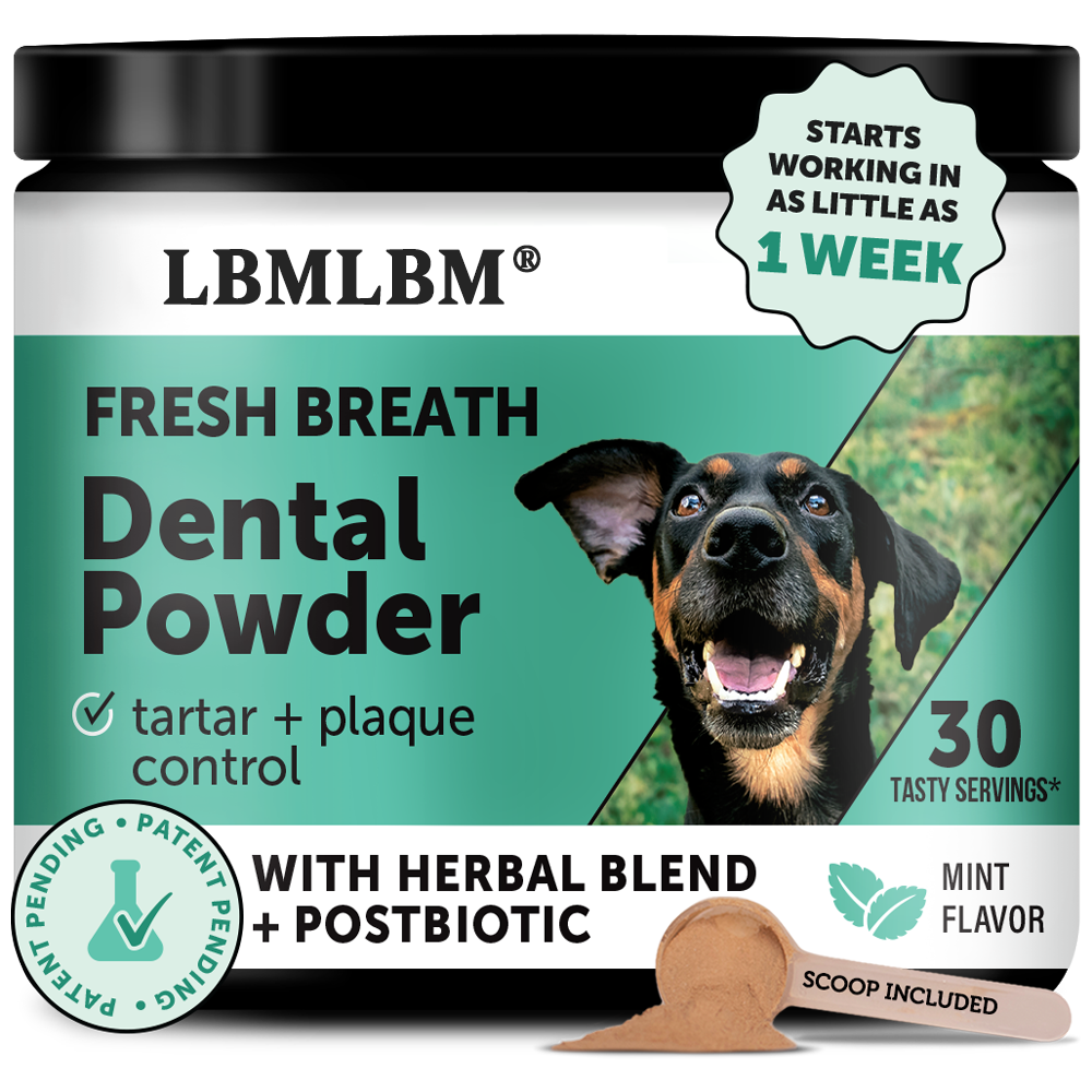 Fresh Breath Dental Powder for Dogs (30 servings)