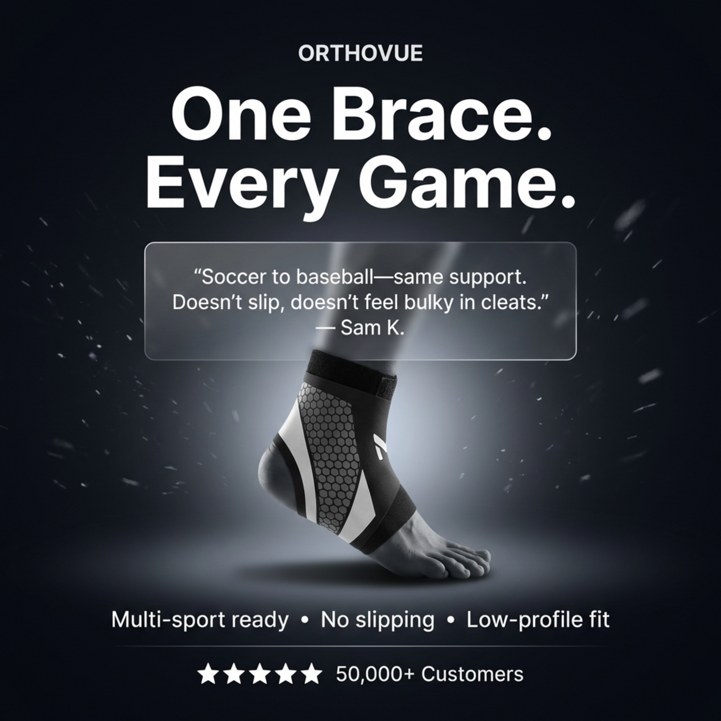 OrthoVue™ Ankle Support Brace