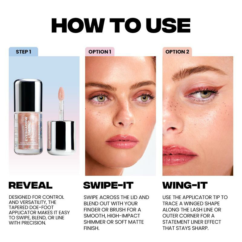 🔥Smudge-Resistant Liquid Eyeshadow with All-Day Hold