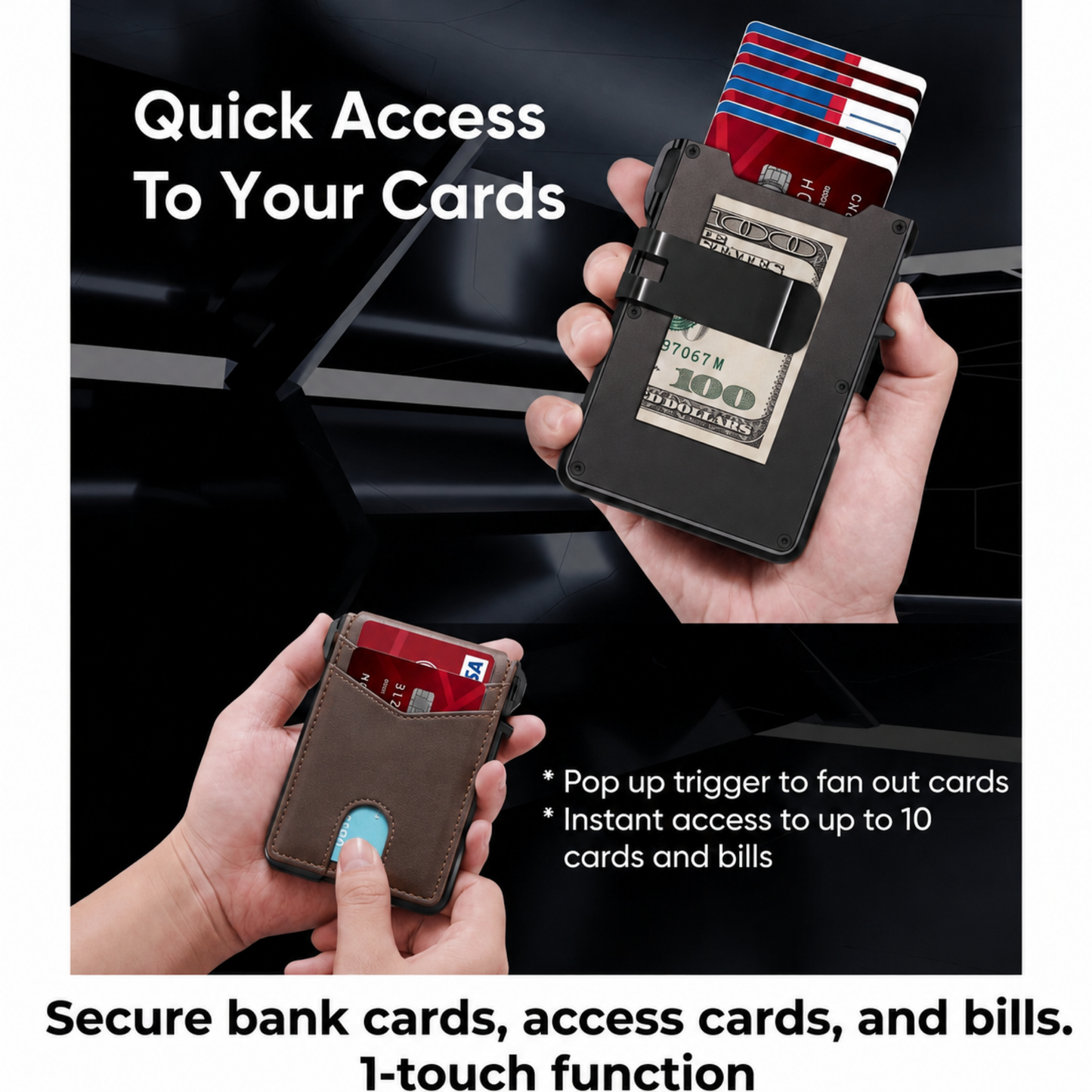 UNUMZEKKA™ Minimalist Wallet - Maximum Capacity. Minimal Footprint.