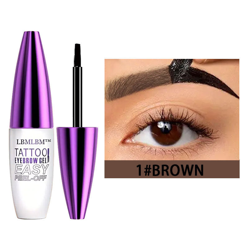 Easy Peel-Off Eyebrow Gel- Waterproof & Sweatproof