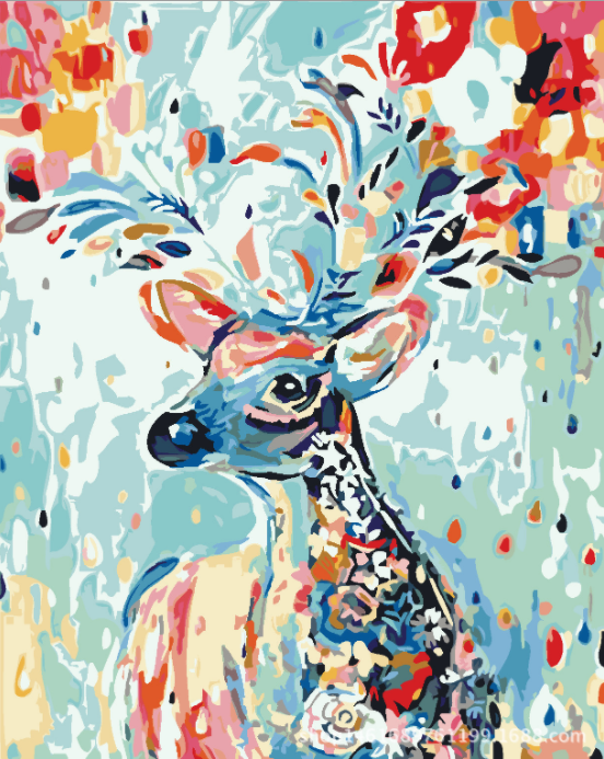 DIY Painting By Numbers Kit