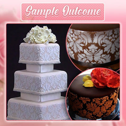 DIY Cake Lace Decoration Mould (3 PCS in 1 SET)
