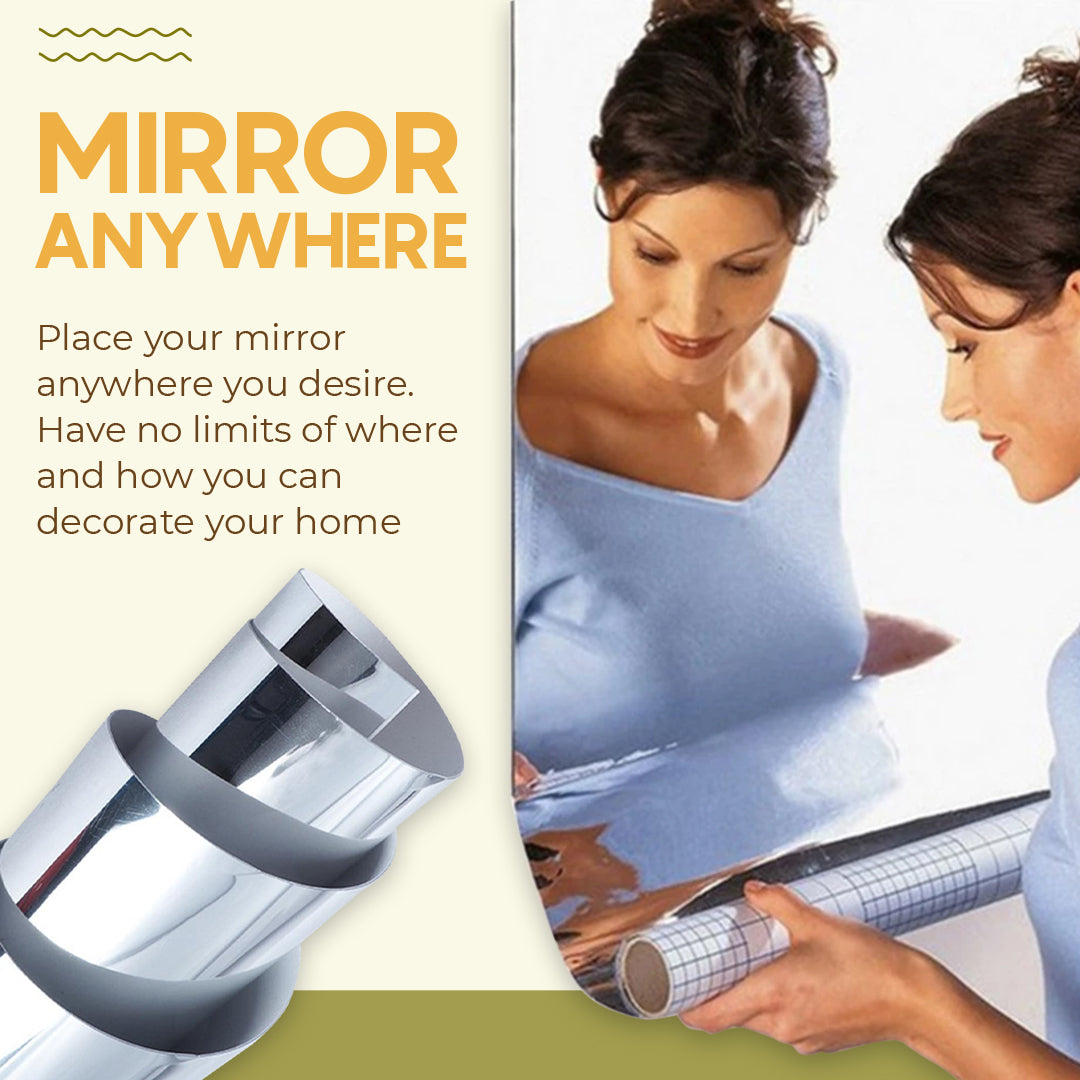 DIY Mirror Wall Stickers