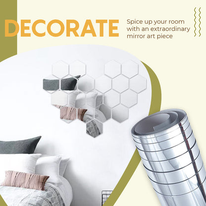 DIY Mirror Wall Stickers