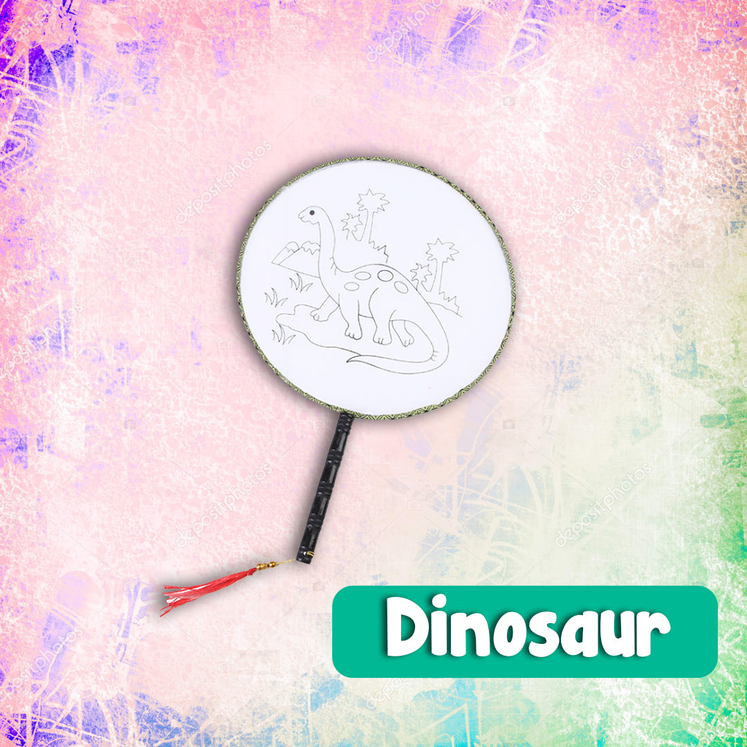 DIY Graffiti Painted Fan Toy