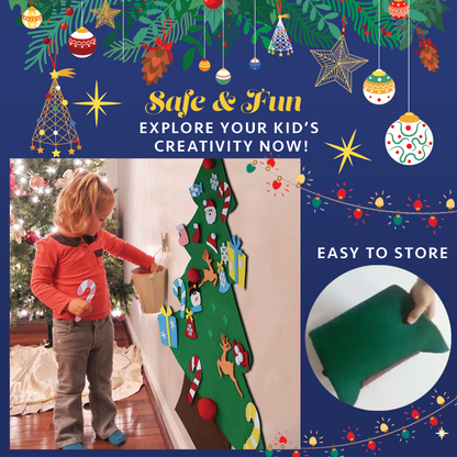 DIY Felt Tree & Spare Ornaments Bundle