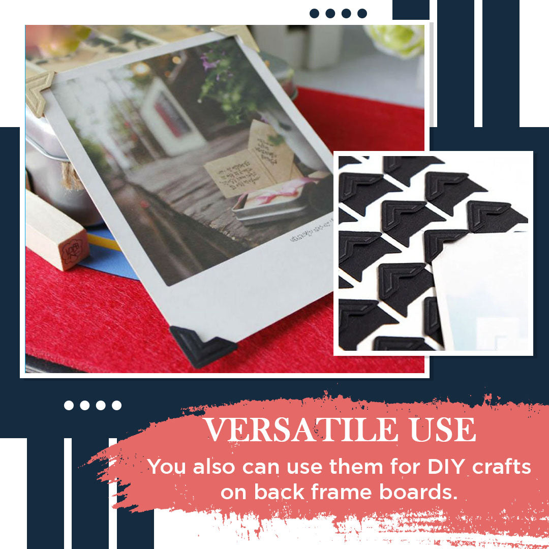 DIY Retro Sticker Frame Decorations