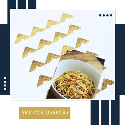 DIY Retro Sticker Frame Decorations