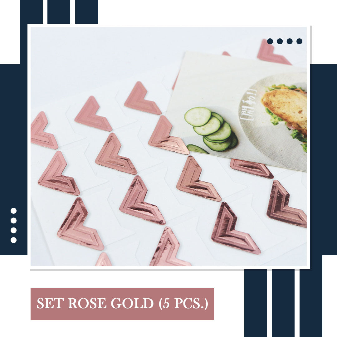 DIY Retro Sticker Frame Decorations