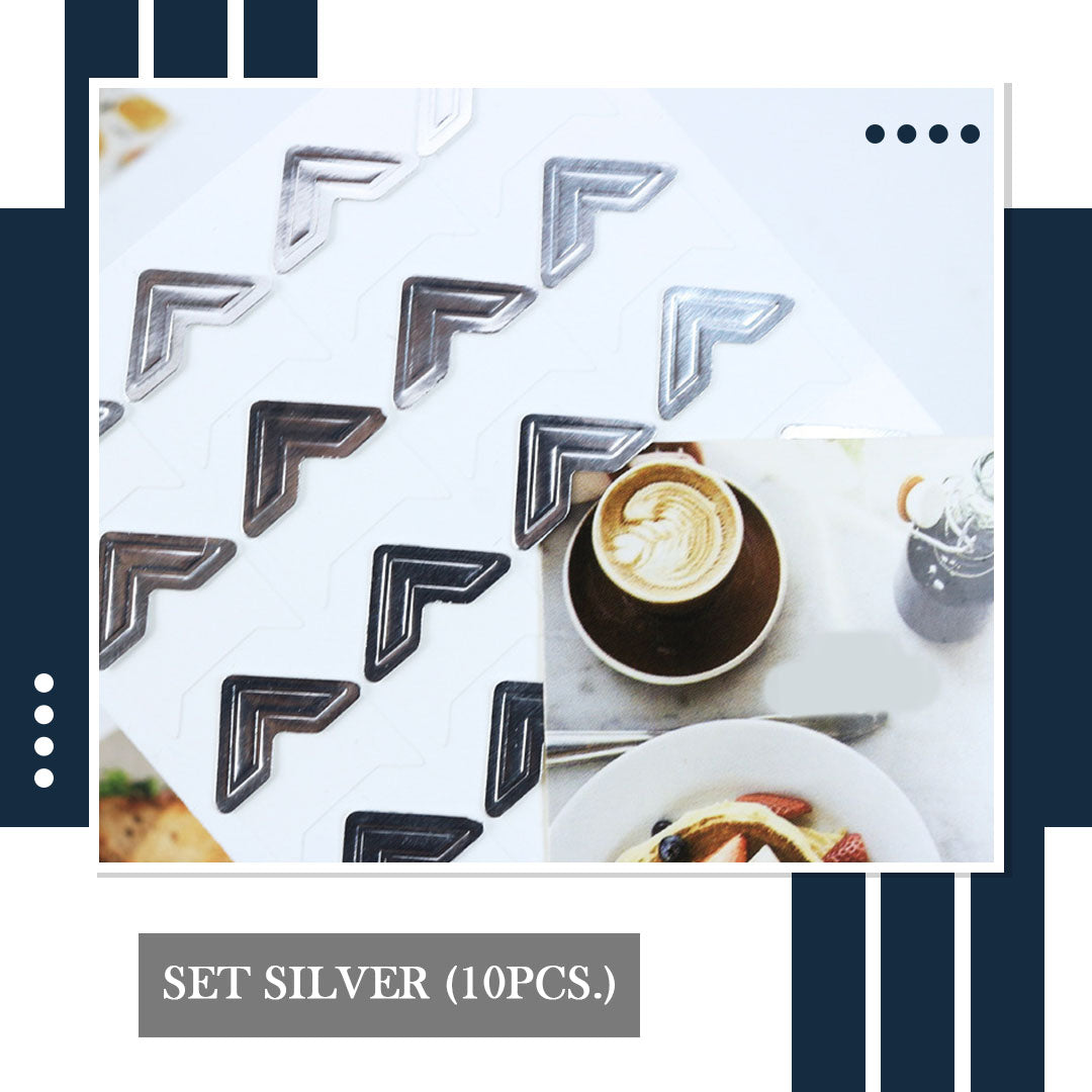 DIY Retro Sticker Frame Decorations