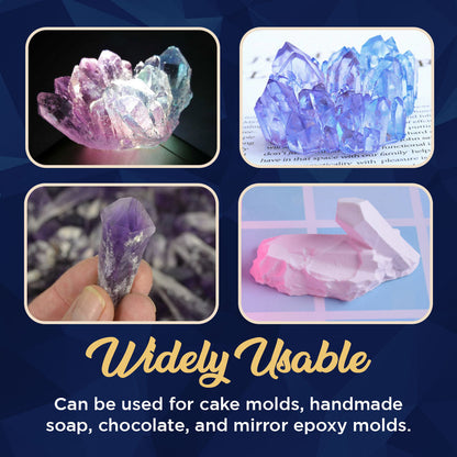 DIY Mountain Peak Crystal Mold
