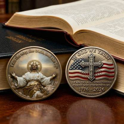 ✝️✨ 250th Anniversary Limited Edition🪙-“In God We Trust”