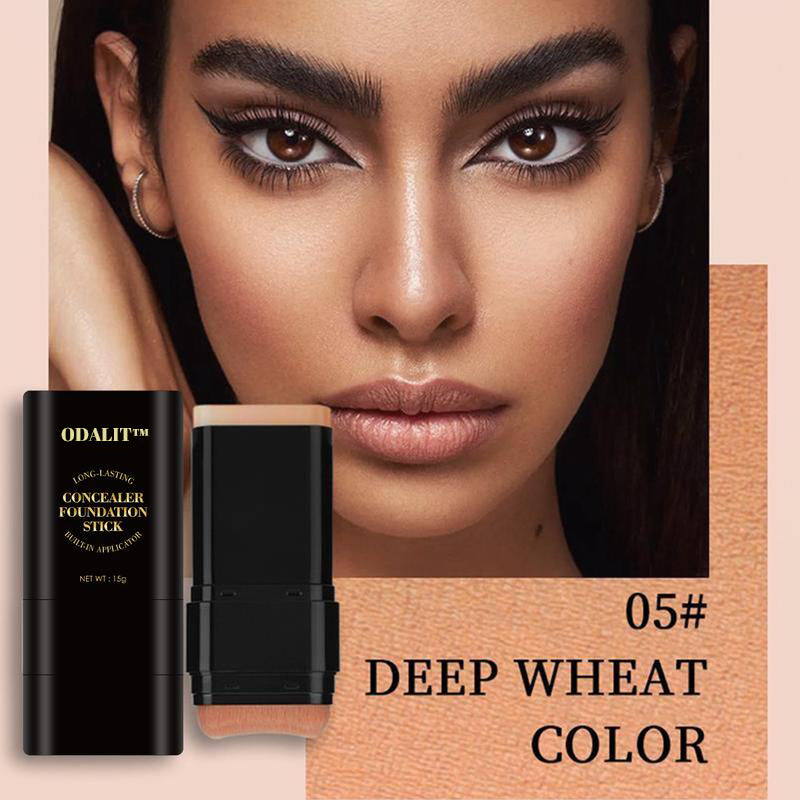 Final 3 Hours: 70%OFF🔥 Foundation Concealer Stick Dual-ended brush head for flawless skin