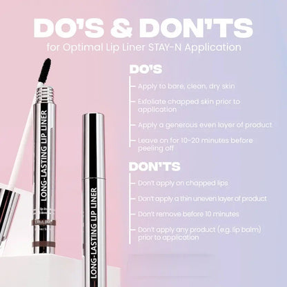 LBMLBM Long-lasting Lip Liner - Peel-Off Lip Liner Stain 🔥Final 3 hours 60% off