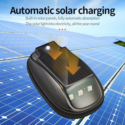🏆Flash Sale⚡ 50K+ SOLD!🔥Solar-powered RGB strobe light on car roof with remote control💡