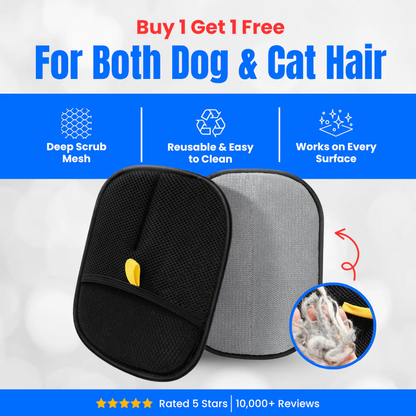 Reusable Pet Hair Remover Glove – Grooming & Cleaning Tool