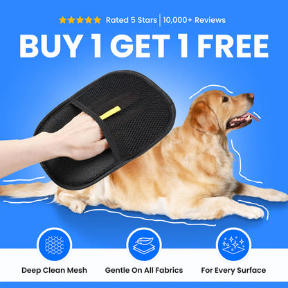 Reusable Pet Hair Remover Glove – Grooming & Cleaning Tool