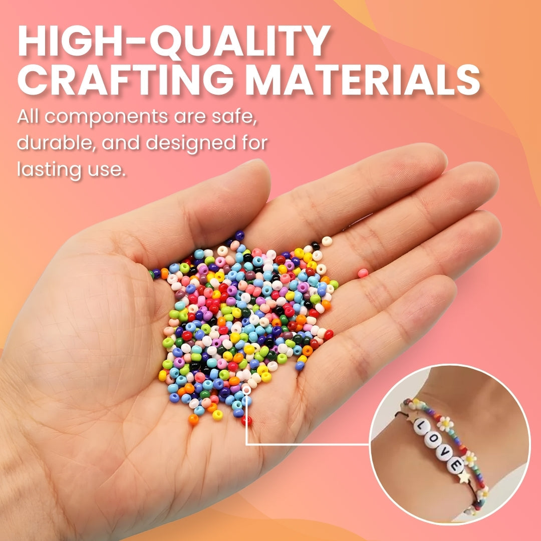 Clay DIY Beads Bracelet Making Kit 🌿