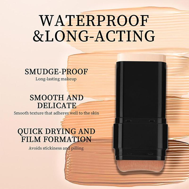Final 3 Hours: 70%OFF🔥 Foundation Concealer Stick Dual-ended brush head for flawless skin
