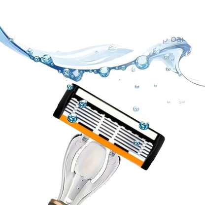 🎉New Year Series Hot Sale 49% Off🔥Gillette Fusion 24/48Pcs Men's Razor Blade Replacement with Handle