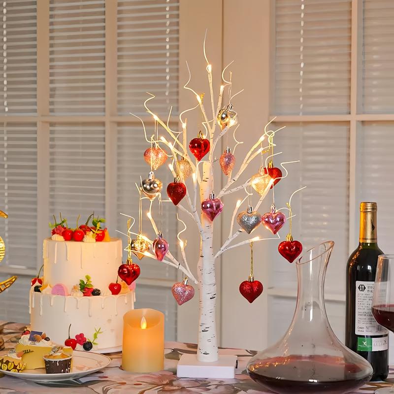 ⏰Last 4 hours Sale: Save 49% - ❤️Romantic Heart-Shaped Birch Tree Lamp