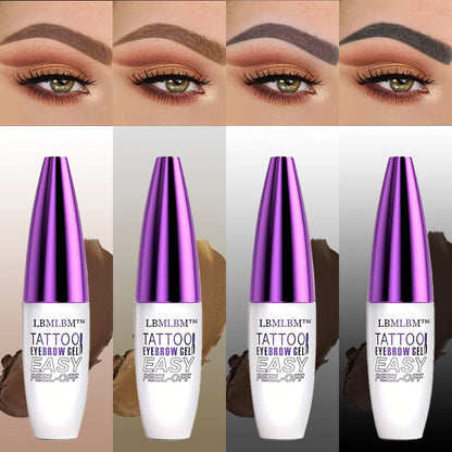 Easy Peel-Off Eyebrow Gel- Waterproof & Sweatproof