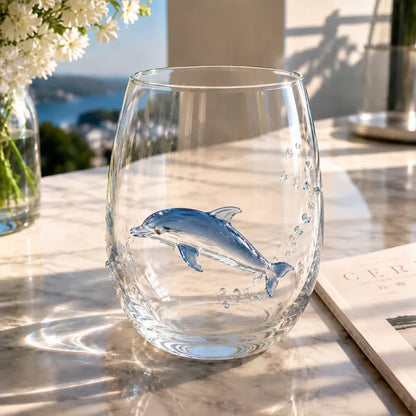 🌊44% OFF – 🔥Artisanal Blue-Ringed Octopus Glass