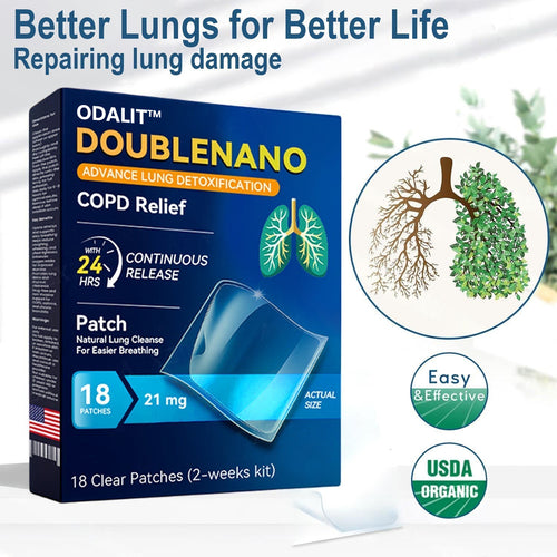 ✅ODALIT™ DoubleNano COPD Relief Patch (💝 Cough, wheezing, shortness of breath, sputum, stuffy nose, bronchitis, bronchitis, allergy symptoms, lung discomfort)