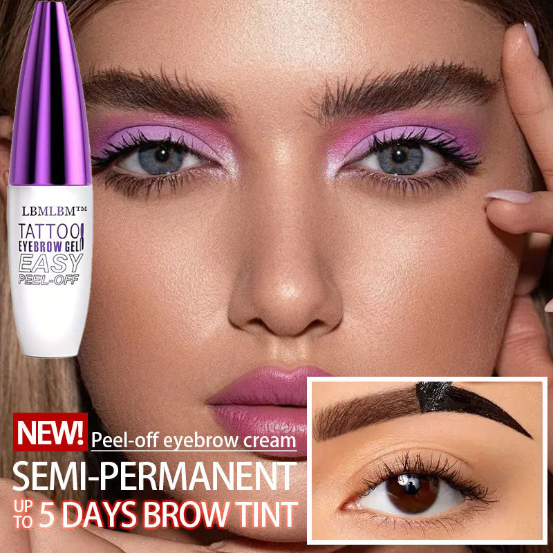 Easy Peel-Off Eyebrow Gel- Waterproof & Sweatproof