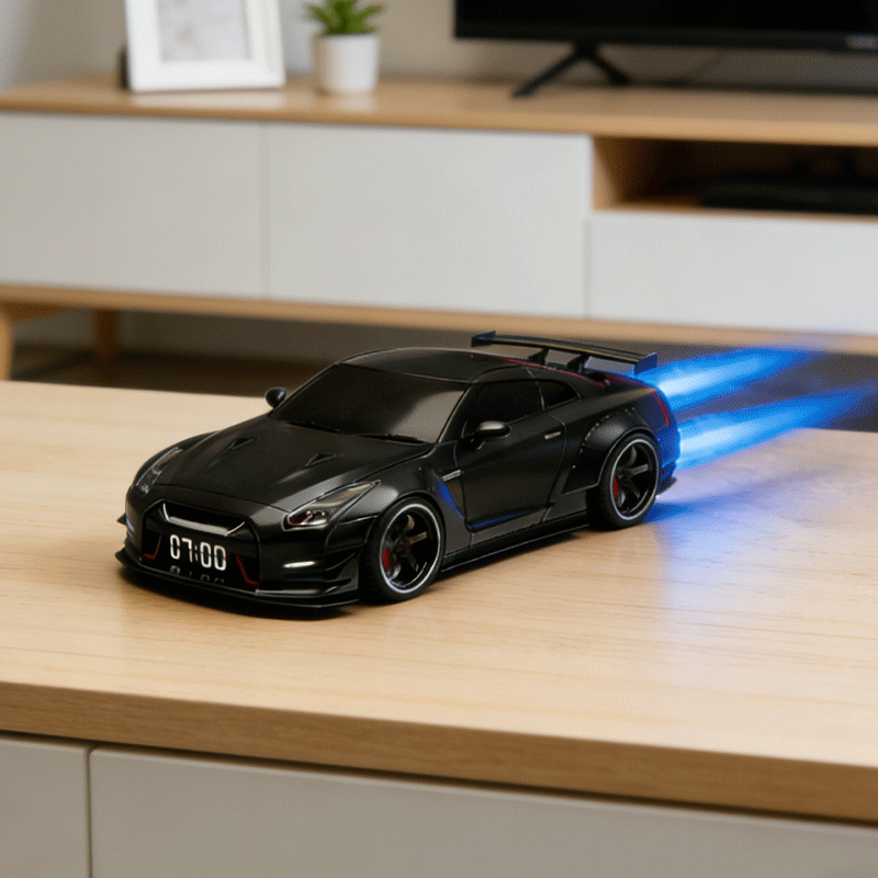 ⏰Hypercar Alarm Clock🏎️Realistic Engine & Light Effects