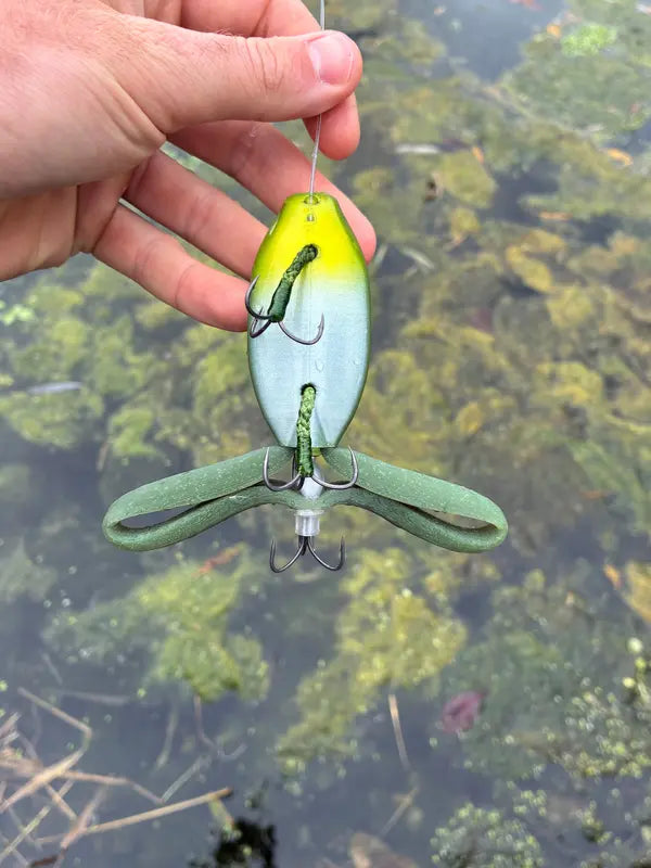 ✨Christmas sale 49% OFF-🐸 Realistic Topwater Frog Lure – Premium Weedless Surface Bait with Lifelike Action