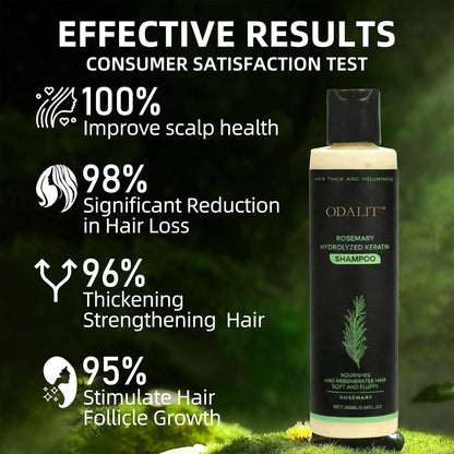 ⭐Get beautiful hair in a week-ODALIT™ Rosemary Hydrolyzed Keratin Shampoo🎁