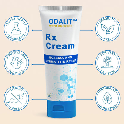 ODALIT™  OatCalm Skin Repair Cream Rx(Relieves eczema, itching , dermatitis, psoriasis, skin allergies,  pigmentation, dry skin, and other common skin issues)