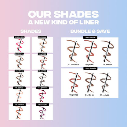 LBMLBM Long-lasting Lip Liner - Peel-Off Lip Liner Stain 🔥Final 3 hours 60% off